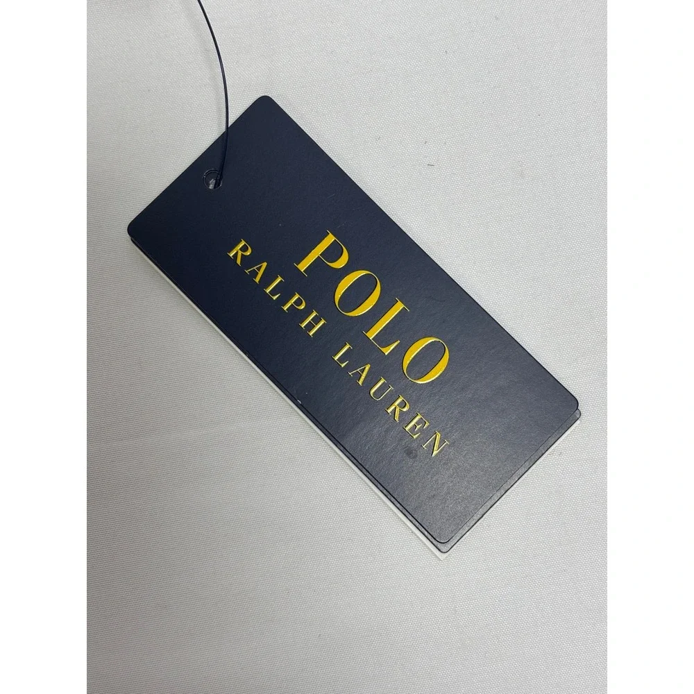Polo Ralph Lauren Kids Navy White Rash Guard Swim Shirt UPF 40 Pony Logo 4/4T